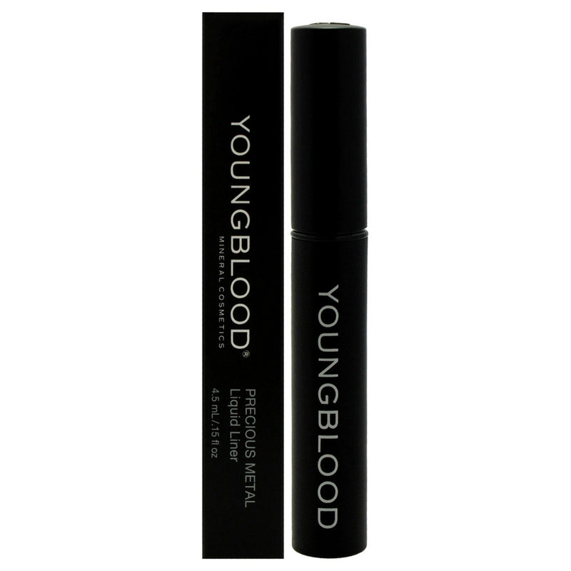Precious Metal Liquid Liner - Sterling by Youngblood for Women - 0.15 oz Eyeliner