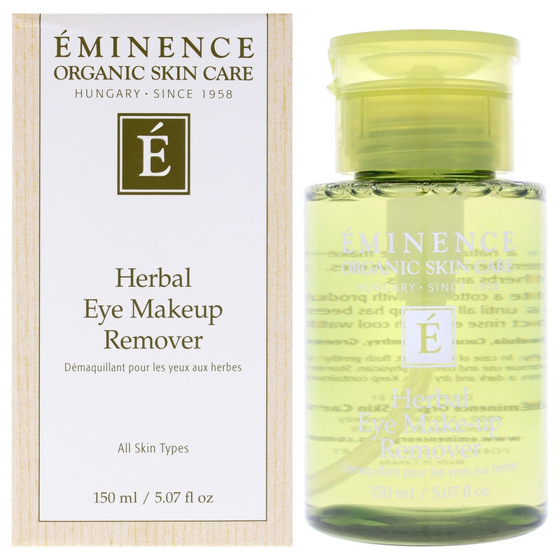 Herbal Eye Makeup Remover by Eminence for Unisex - 5.07 oz Makeup Remover