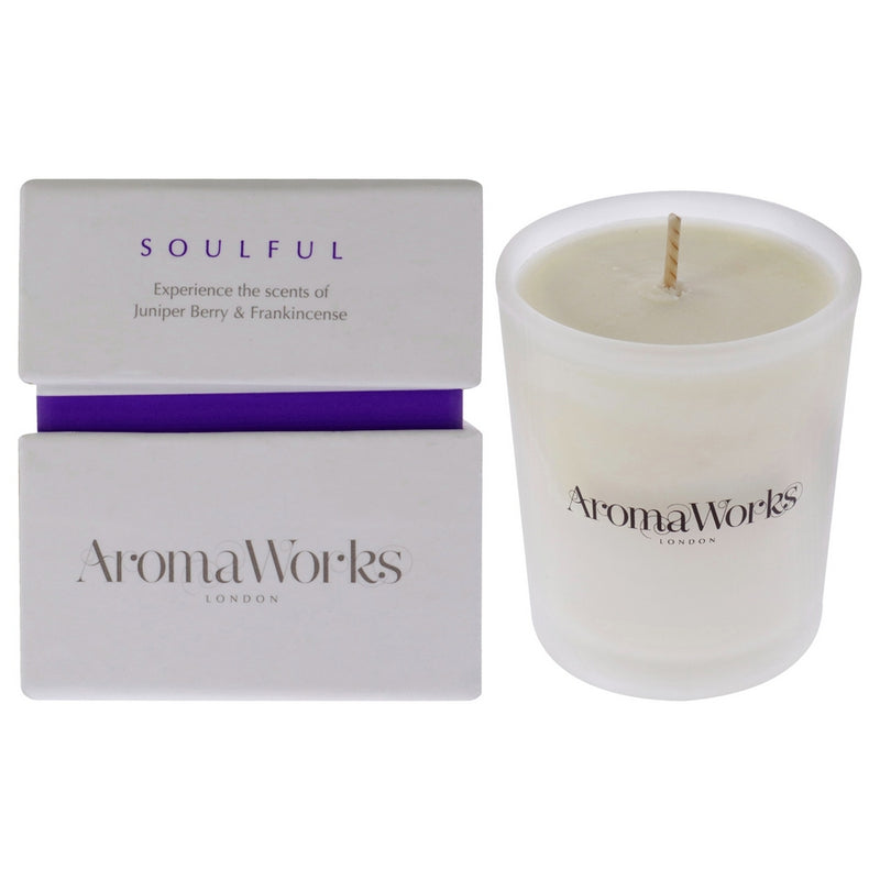 Soulful Candle Small by Aromaworks for Unisex - 2.65 oz Candle
