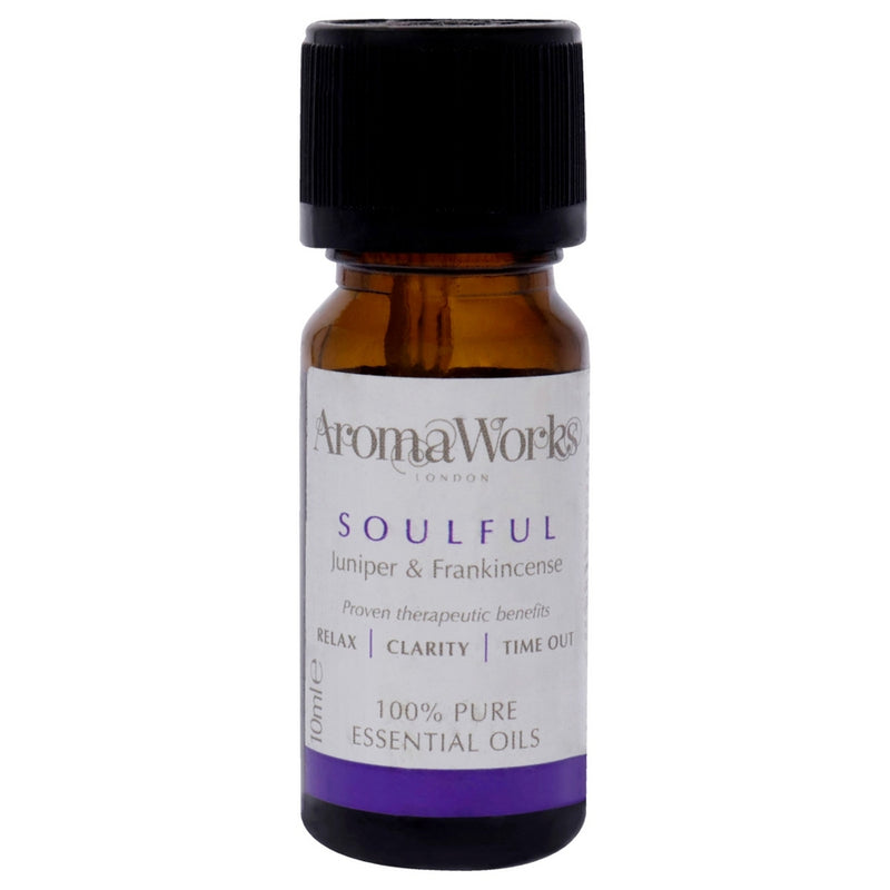 Soulful Essential Oil by Aromaworks for Unisex - 0.34 oz Oil