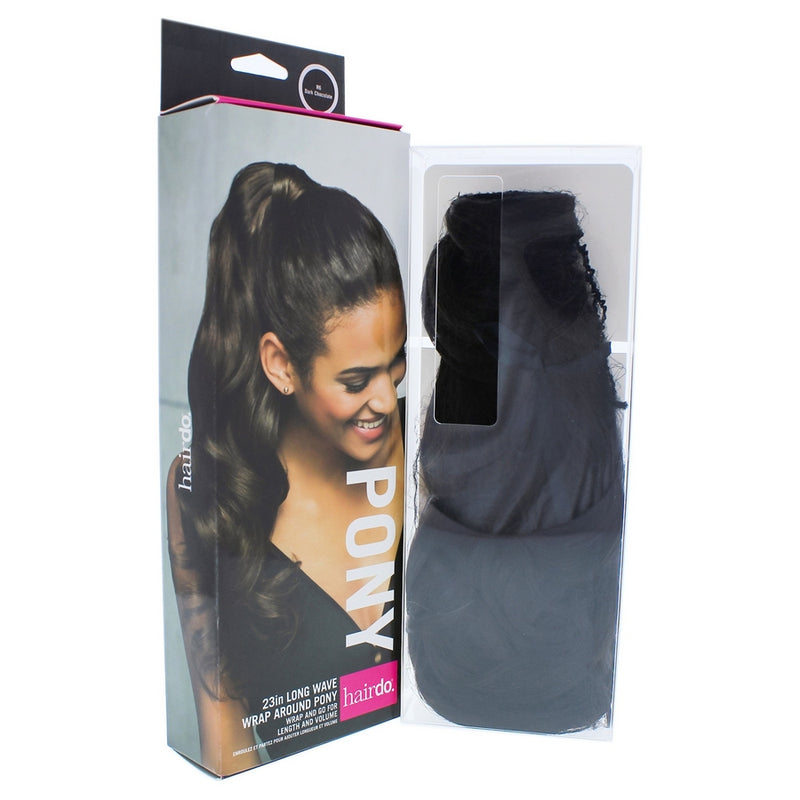 Wave Wrap Around Pony - R6 Dark Chocolate by Hairdo for Women - 23 Inch Hair Extension