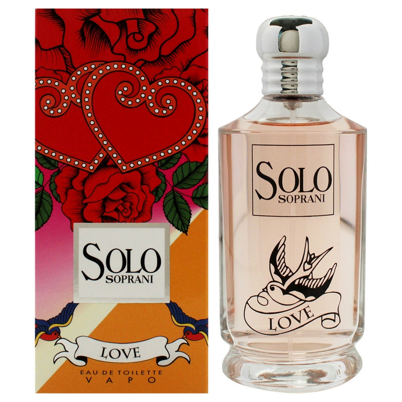 Solo Soprani Love by Luciano Soprani for Women - 3.3 oz EDT Spray