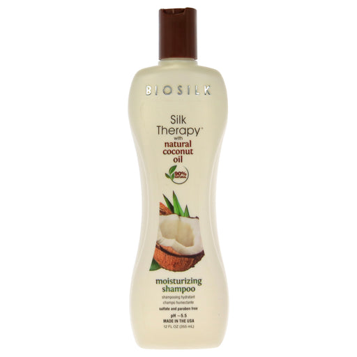 Biosilk Silk Therapy With Organic Coconut Oil Moisturizing Shampoo