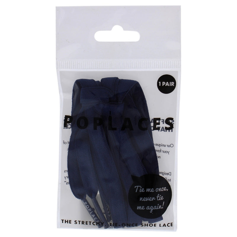 Poplaces - Navy by Popband for Unisex - 1 Pc Shoe Laces