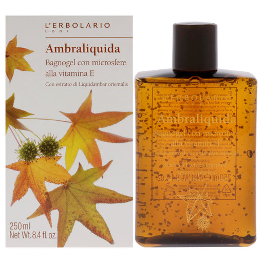 Lerbolario Bath Gel With Vitamin E Micro-Spheres Ambraliquida