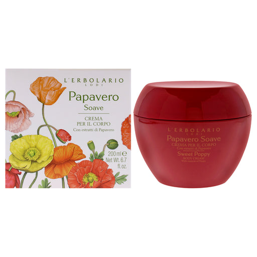 Lerbolario Body Cream Sweet Poppy