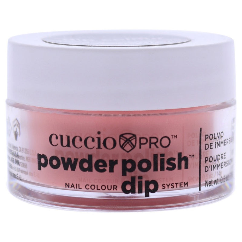 Pro Powder Polish Nail Colour Dip System - Peach by Cuccio Pro for Women - 0.5 oz Nail Powder