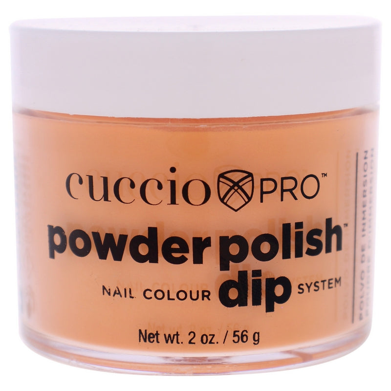 Pro Powder Polish Nail Colour Dip System - Carrot Orange by Cuccio Pro for Women - 1.6 oz Nail Powder