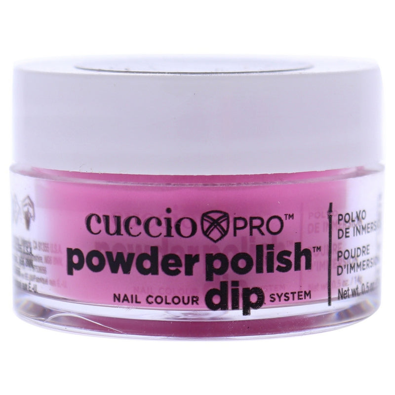 Pro Powder Polish Nail Colour Dip System - Bright Pink by Cuccio Pro for Women - 0.5 oz Nail Powder
