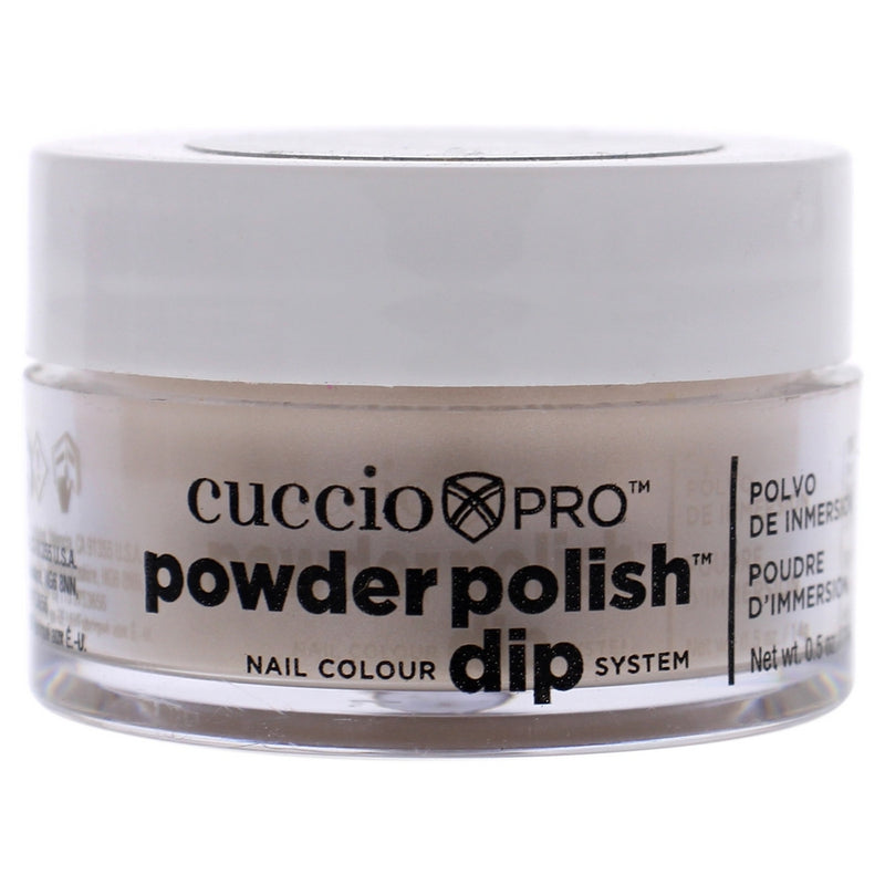 Pro Powder Polish Nail Colour Dip System - Iridescent Cream by Cuccio Pro for Women - 0.5 oz Nail Powder