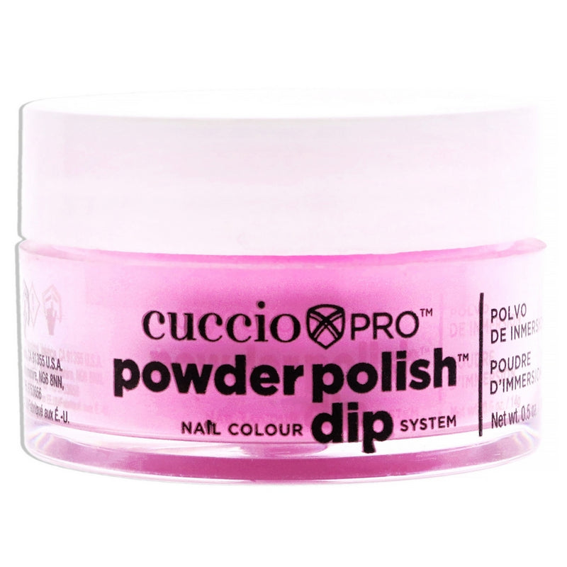 Pro Powder Polish Nail Colour Dip System - Neon Pink by Cuccio Pro for Women - 0.5 oz Nail Powder