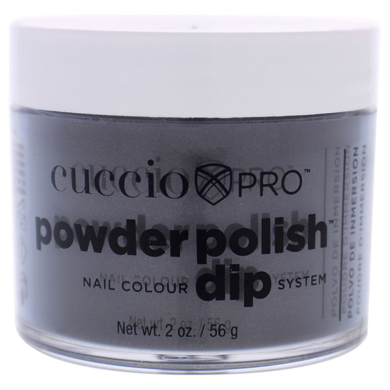 Pro Powder Polish Nail Colour Dip System - Silver With Grey Undertones by Cuccio Pro for Women - 1.6 oz Nail Powder