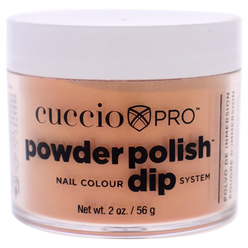 Pro Powder Polish Nail Colour Dip System - Tangerine Orange by Cuccio Pro for Women - 1.6 oz Nail Powder