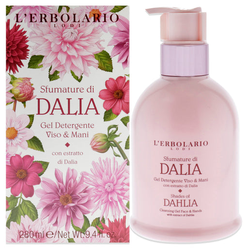 Lerbolario Cleansing Gel Face And Hands Shades Of Dahlia for Women