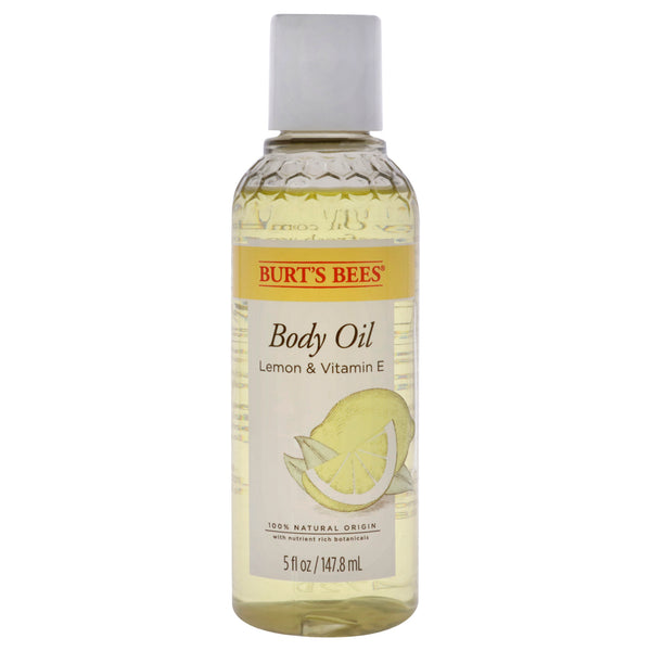 Burts Bees Body Oil Lemon And Vitamin E