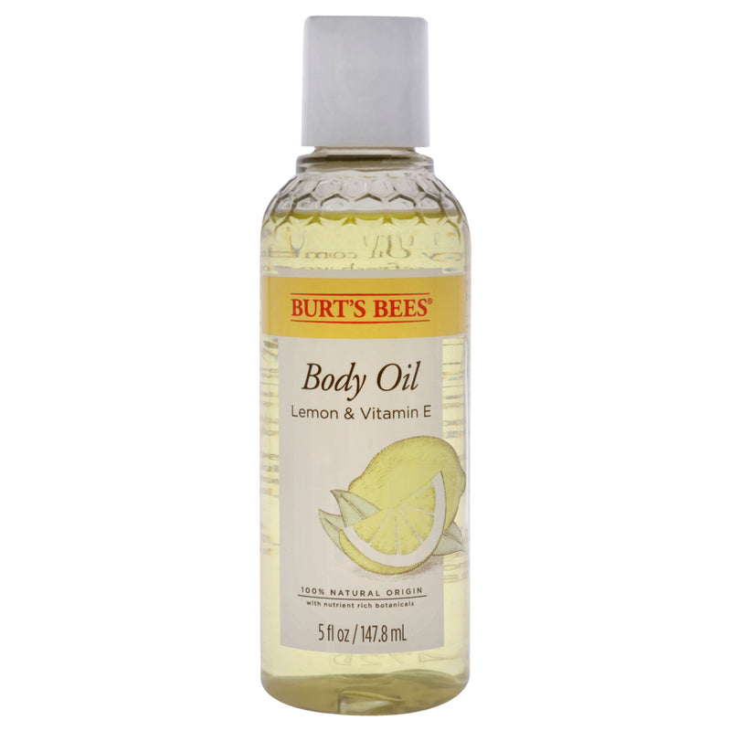 Burts Bees Body Oil Lemon And Vitamin E
