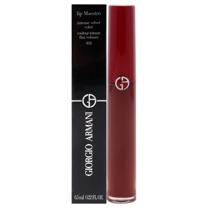 Lip Maestro Intense Velvet Color - 405 Sultan by Giorgio Armani for Women - 0.22 oz Lipstick