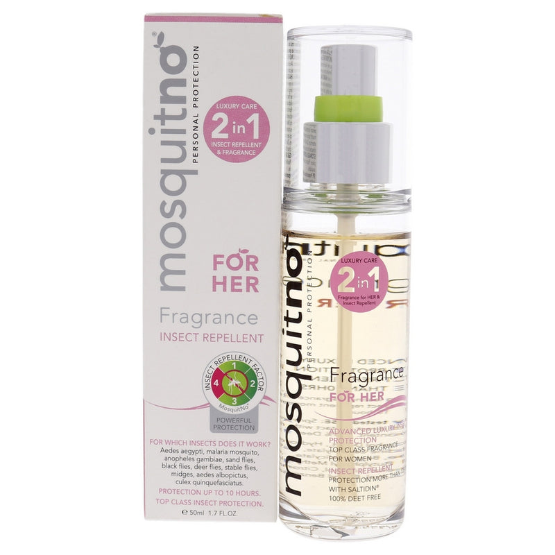 Mosquitno Fragrance Her by Mosquitno for Women - 1.7 oz Body Spray