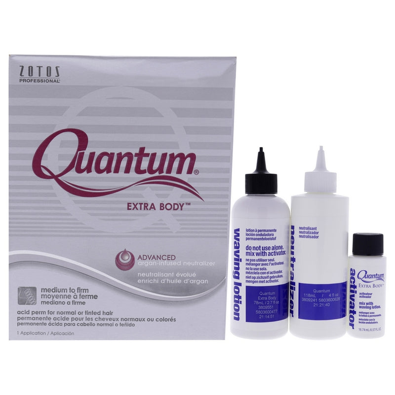 Quantum Extra Body Acid Permanent by Zotos for Unisex - 1 Application Treatment