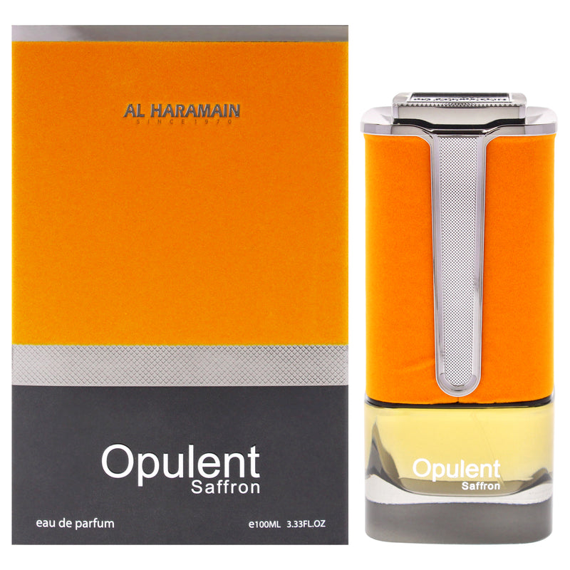 Al Haramain Opulent Saffron Men's Eau De Parfum