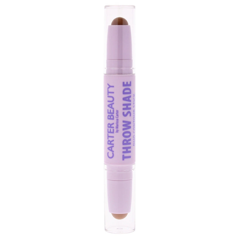 Throw Shade Duo Contour Stick - Dark by Carter Beauty for Women - 0.08 oz Makeup