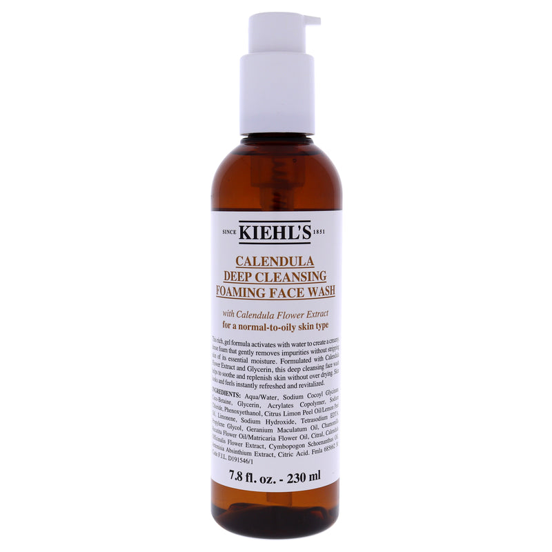 Kiehls Calendula Deep Cleansing Foaming Face Wash