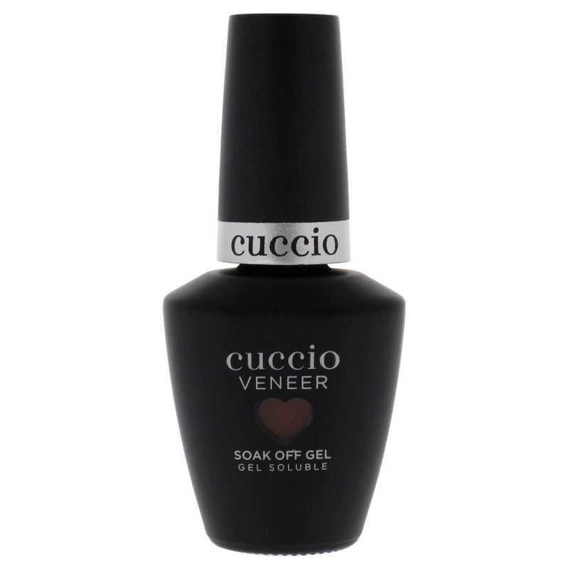 Veneer Soak Off Gel - Getting Into Truffle by Cuccio Colour for Women - 0.44 oz Nail Polish