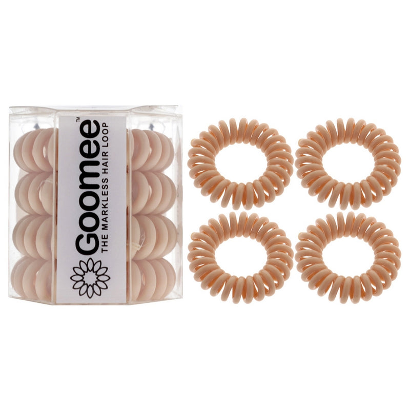 The Markless Hair Loop Set - Sahara by Goomee for Women - 4 Pc Hair Tie