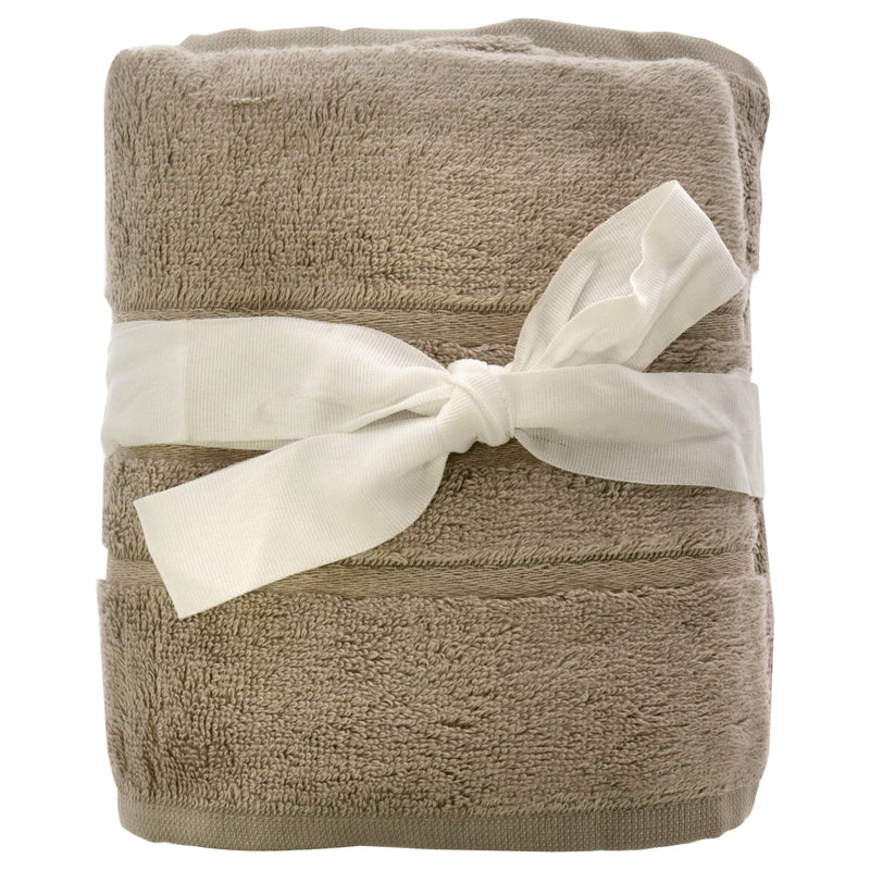 Cariloha Bamboo Hand Towel Stone Unisex Gift Set