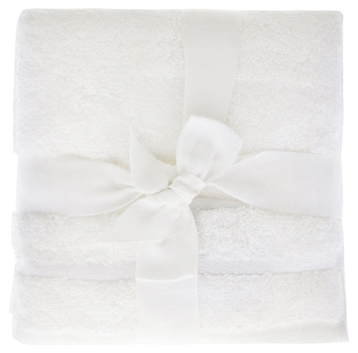 Cariloha Bamboo Washcloths White Unisex Gift Set