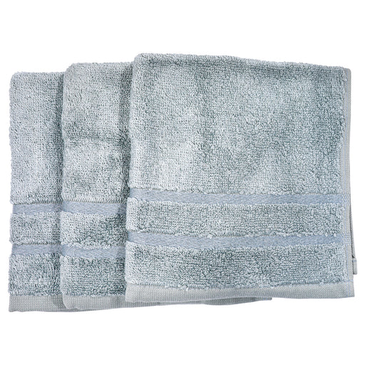 Cariloha Bamboo Washcloths Ocean Mist Unisex Gift Set