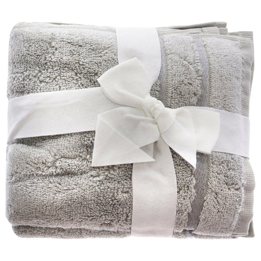 Cariloha Bamboo Washcloths Harbor Gray Unisex Gift Set