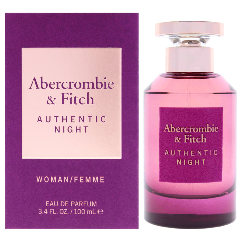 Abercrombie And Fitch Authentic Night Women's Eau De Parfum