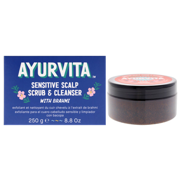 Ayurvita Sensitive Scalp Scrub And Cleanser With Brahmi