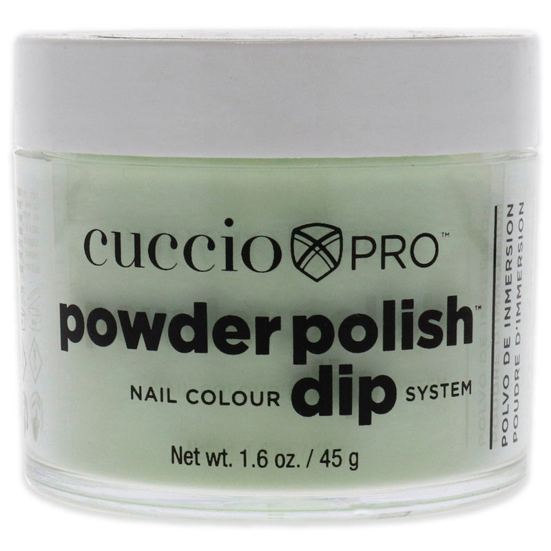 Pro Powder Polish Nail Colour Dip System - Pistachio Sorbet by Cuccio Pro for Women - 1.6 oz Nail Powder