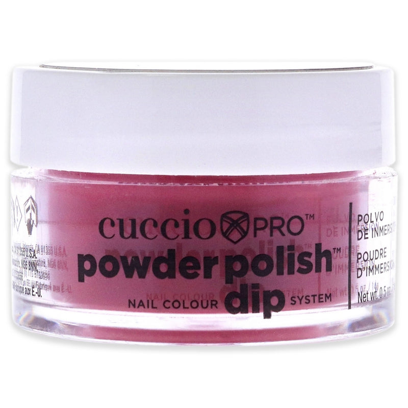 Pro Powder Polish Nail Colour Dip System - Red Eye To Shanghai by Cuccio Pro for Women - 0.5 oz Nail Powder
