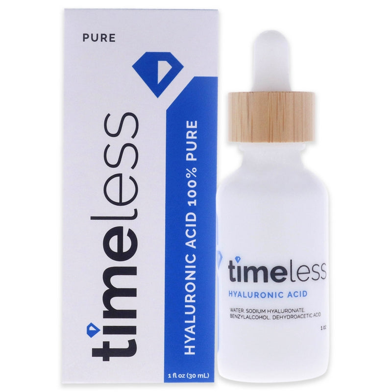 Hyaluronic Acid 100 Percent Pure Serum by Timeless for Unisex - 1 oz Serum