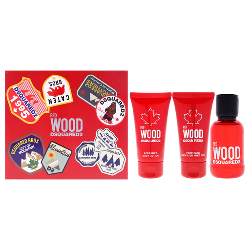 Dsquared2 Red Wood Women's Eau De Toilette Gift Set