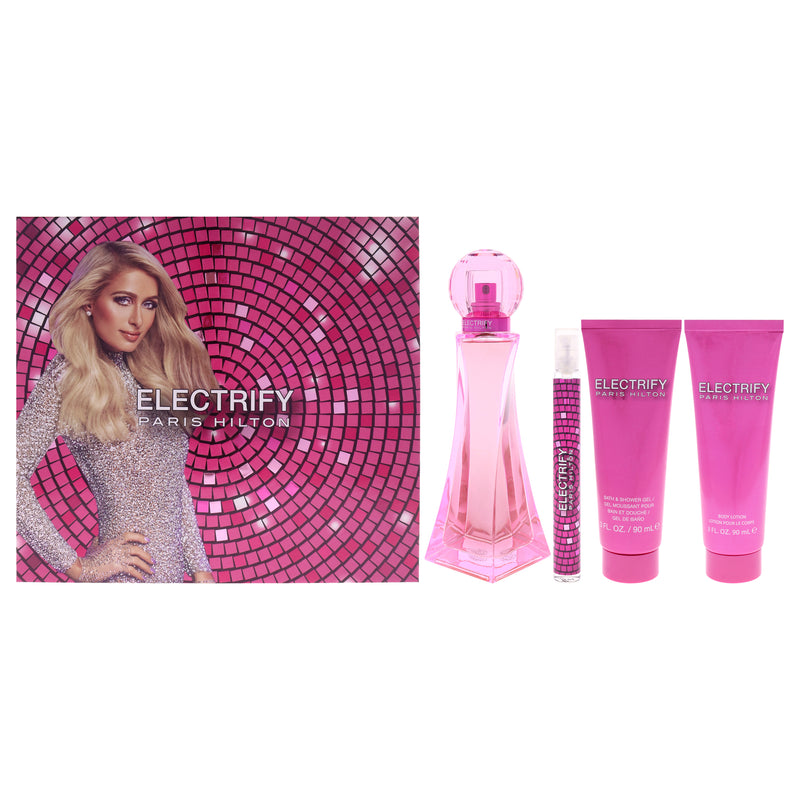 Paris Hilton Electrify Women's Eau De Parfum Gift Set