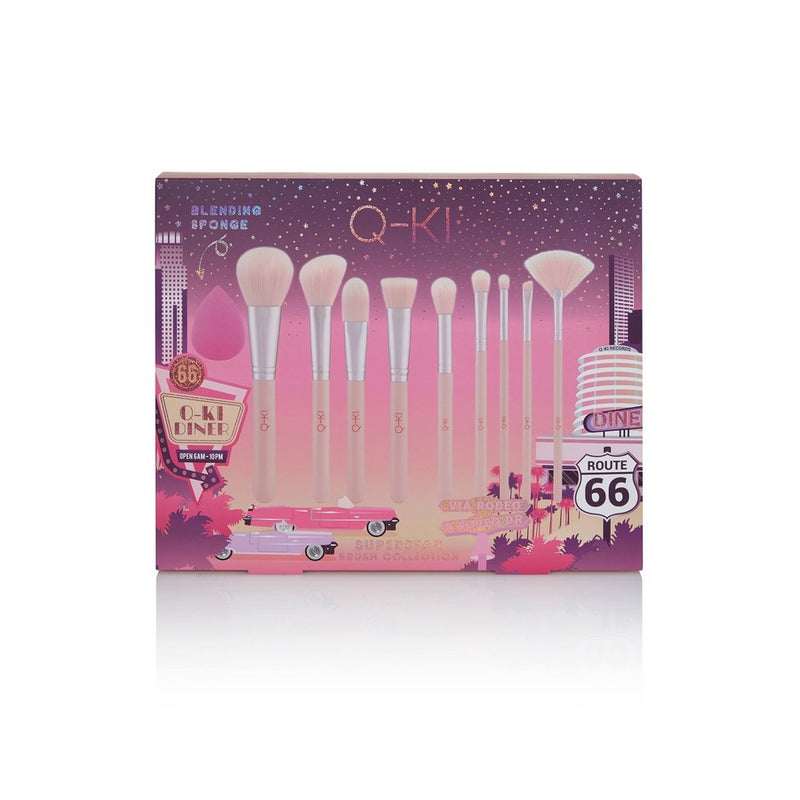 Superstar Brush Collection - Eco Packaging by Q-KI for Women - 1 Pc Makeup