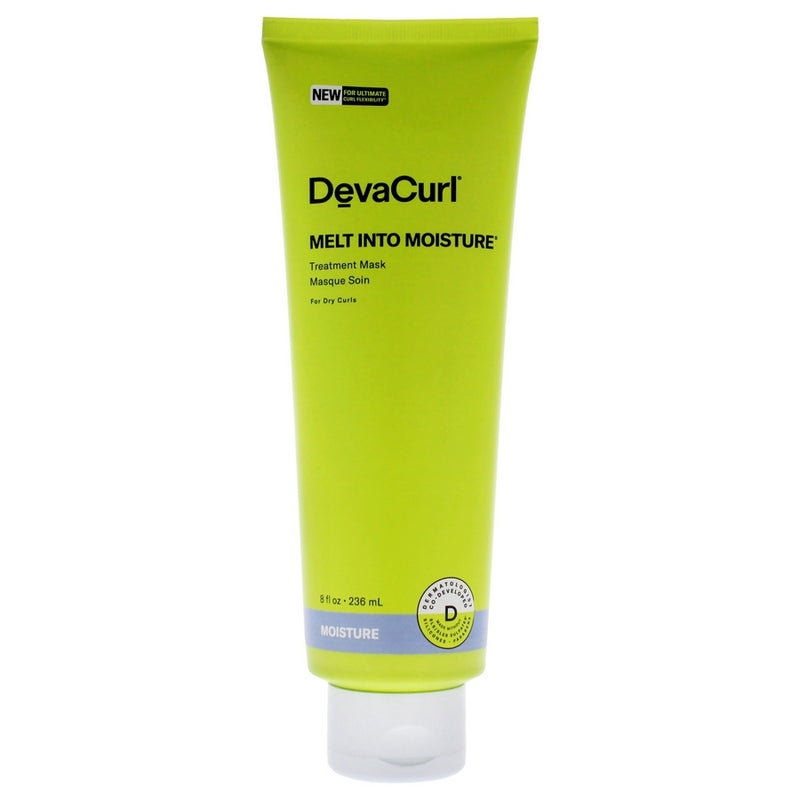 Melt Into Moisture Treatment Mask-NP by DevaCurl for Unisex - 8 oz Mask