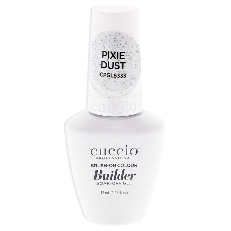 Brush-On Colour Builder Soak Off Gel - Pixie Dust by Cuccio Pro for Women - 0.43 oz Nail Polish