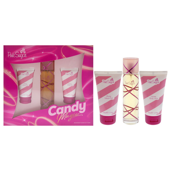 Aquolina Pink Sugar Candy Magic Women's Eau De Toilette Gift Set