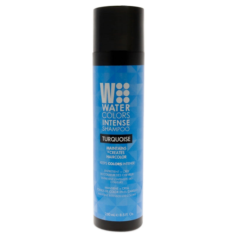 Watercolors Intense Shampoo - Turquoise by Tressa for Unisex - 8.5 oz Shampoo