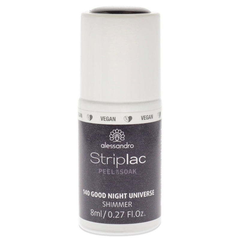 Striplac Peel or Soak Shimmer - 140 Good Night Universe by Alessandro for Women - 0.27 oz Nail Polish