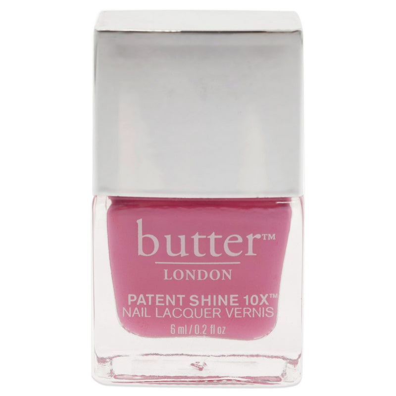 Patent Shine 10X Nail Lacquer - Flusher Blusher by Butter London for Women - 0.2 Nail Polish