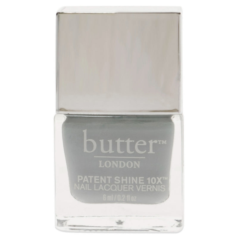 Patent Shine 10X Nail Lacquer - London Fog by Butter London for Women - 0.2 oz Nail Polish
