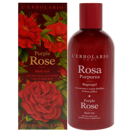 Lerbolario Bath Gel Purple Rose for Women