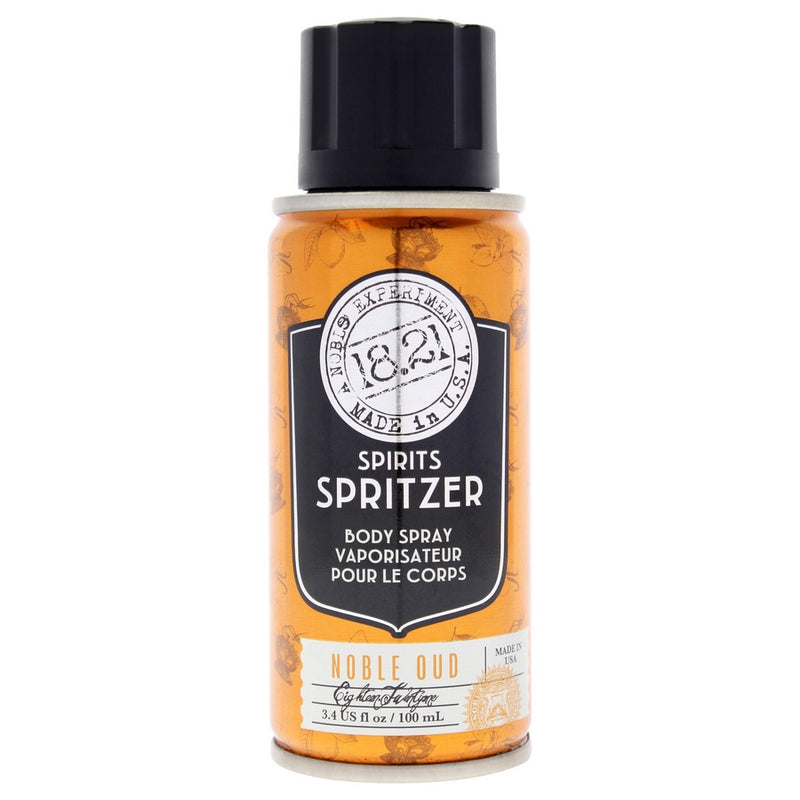 Spirits Spritzer - Noble Oud by 18.21 Man Made for Men - 3.4 oz Body Spray