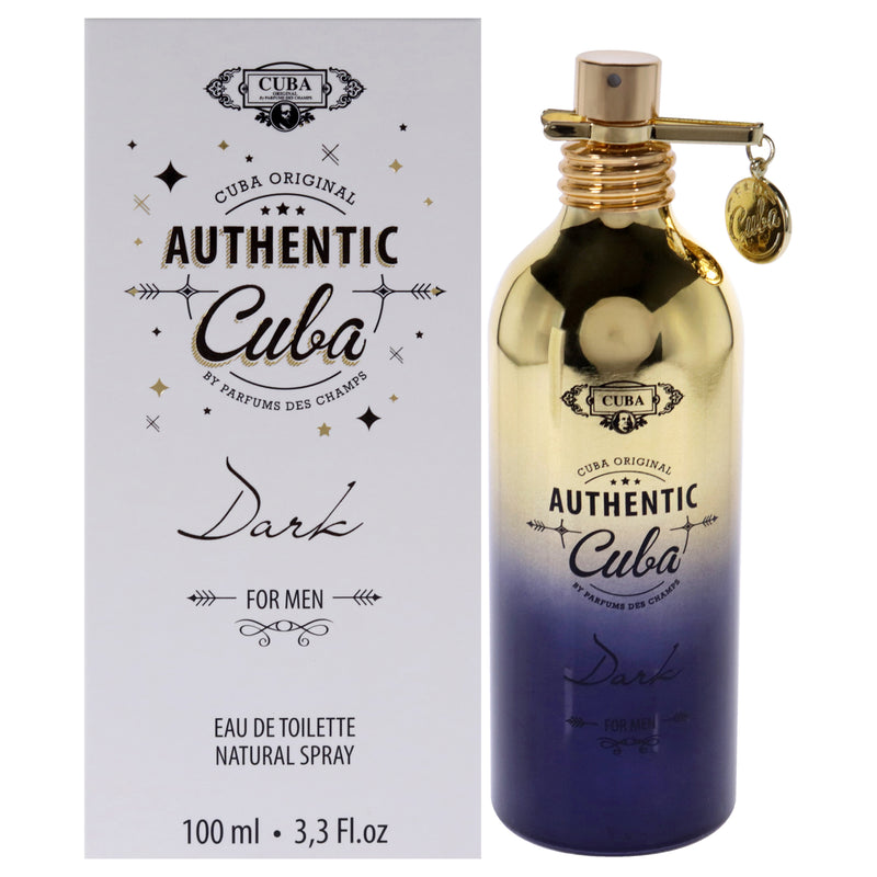 Cuba Authentic Dark Men's Eau De Toilette